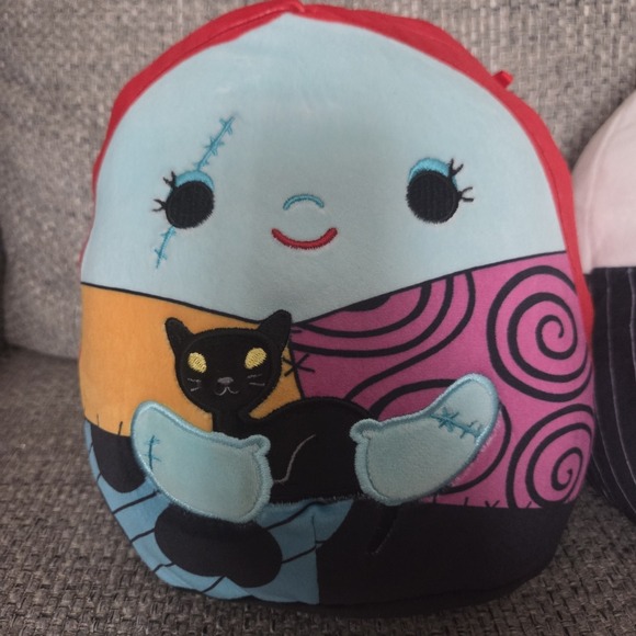 Disney Nightmare Before Christmas Squishmallows 8" Jack Sally Skellington Plush - Picture 3 of 10
